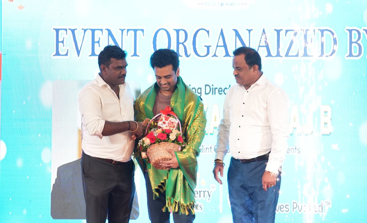 Best Web, Digital and Event Services Award from Premier Housing and Properties Chennai October 2025