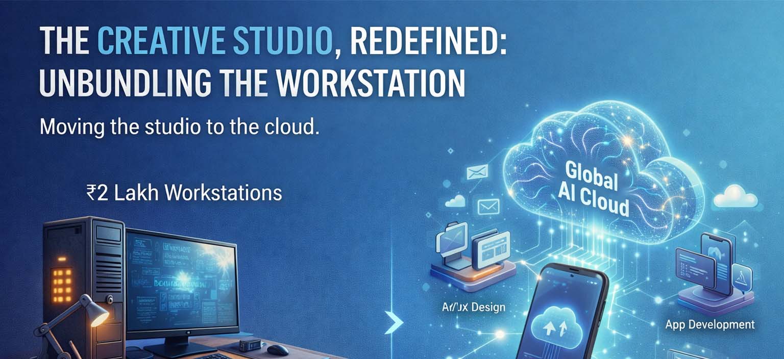 The Workstation Is Shrinking — Cloud and AI Are the New Creative Studio