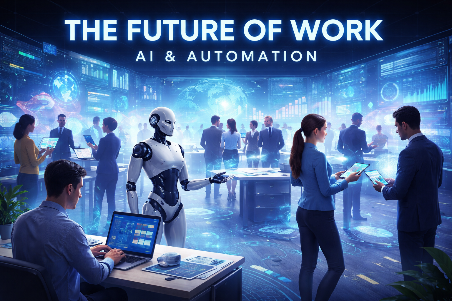 The Future of Work: How AI & Automation Are Transforming Jobs and Skills