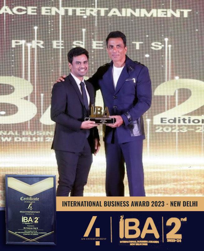 Best web development and digital marketing agency in Chennai - International Business Awards