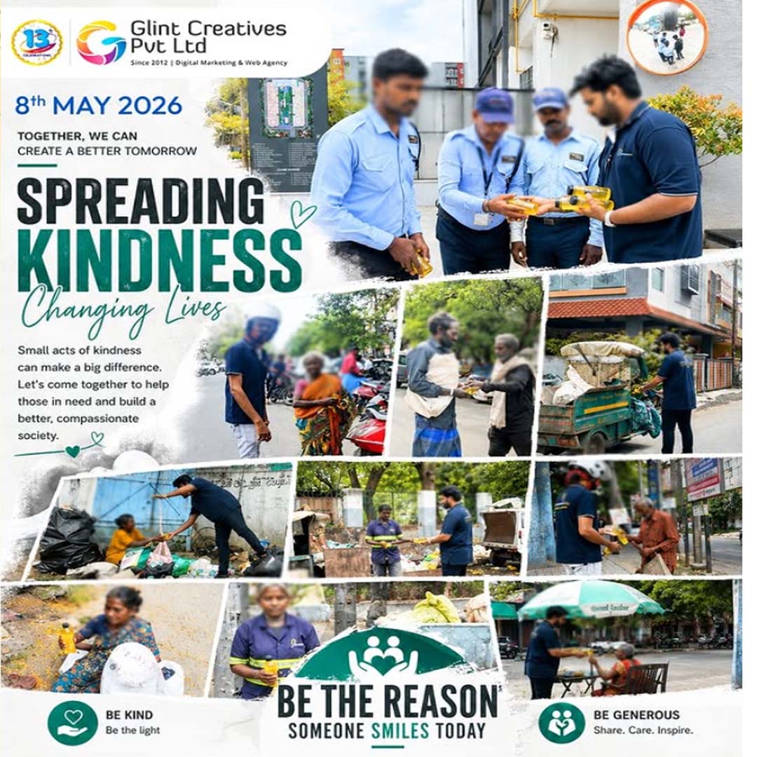 Glint CSR activities Chennai May 2026