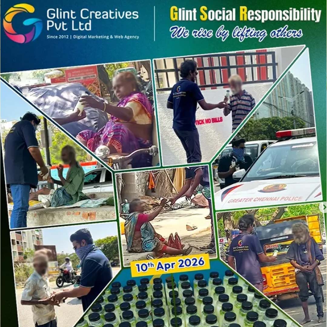 Glint Social Responsibility Monsoon CSR activity February 2026